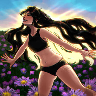 When the Aster Blooms